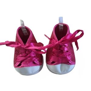 Build a bear Accessories Pink Sparkly Shoes